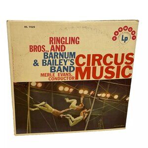 Ringling Bros.And Barnum & Bailey's Band Circus Music (Vinyl, 1957) Harmony